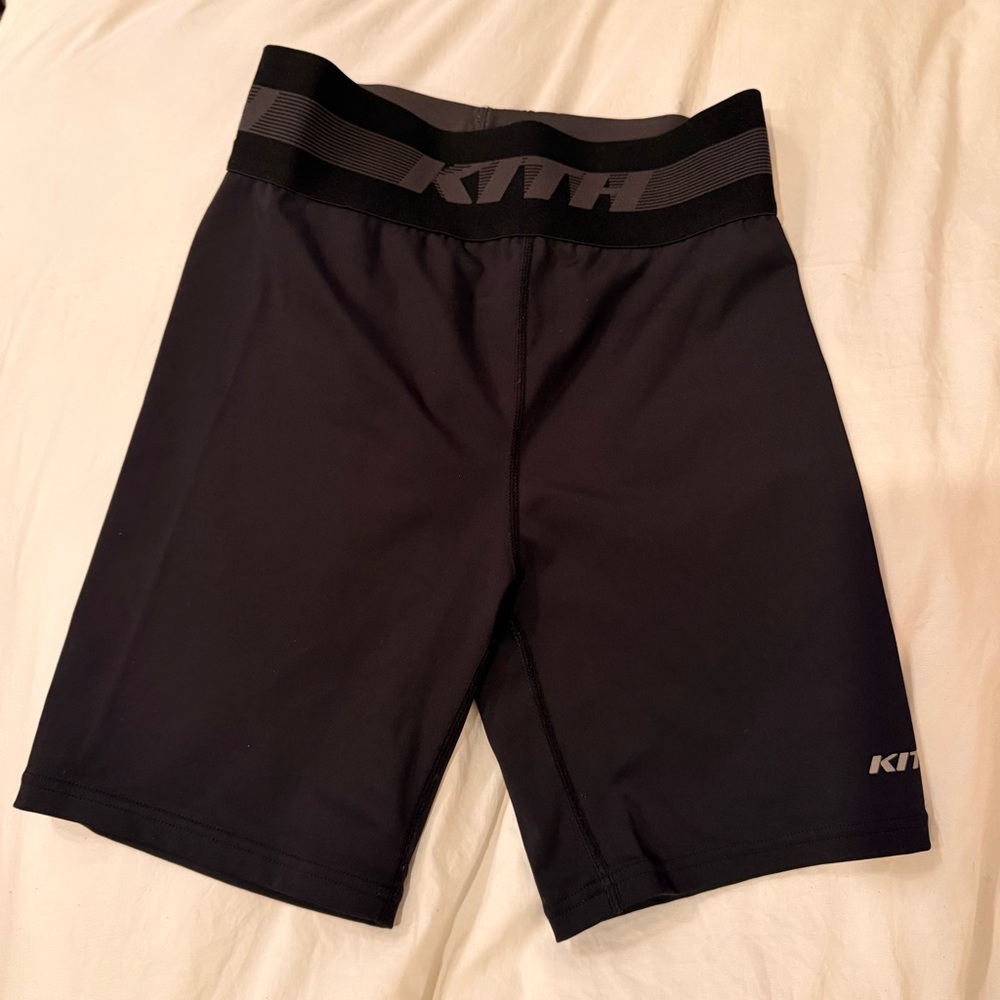 Kith Black Bike Shorts